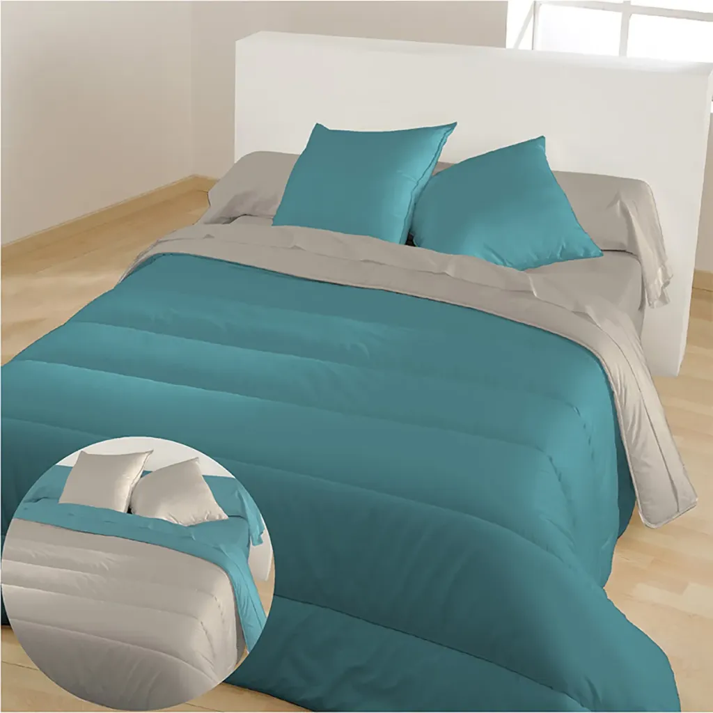 Couette Microfibre 400 gr/m² Bicolore