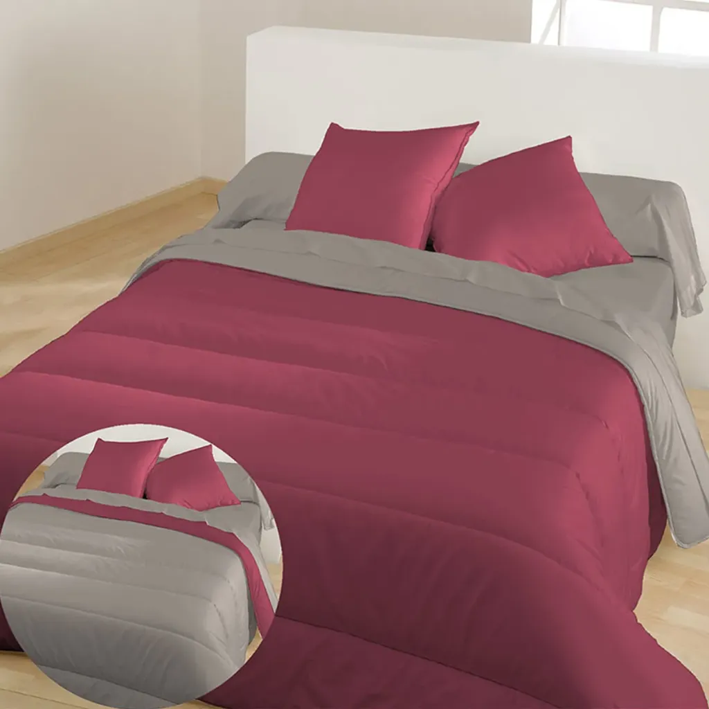 Couette Microfibre 400 gr/m² Bicolore