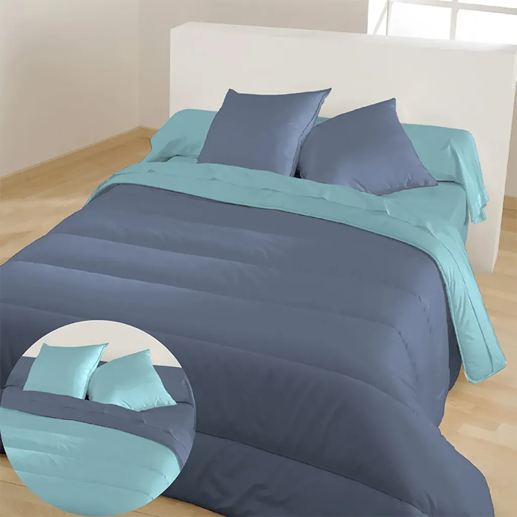 Couette Microfibre 400 gr/m² Bicolore