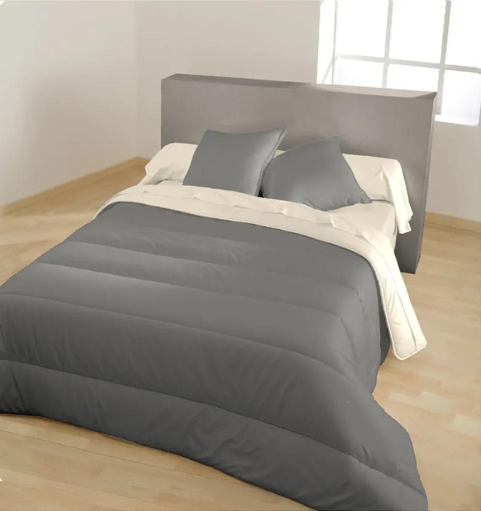 Couette Microfibre 400 gr/m² Bicolore