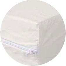 Housse Matelas POLYSANTÉ (90x200, Polysanté Blanche)