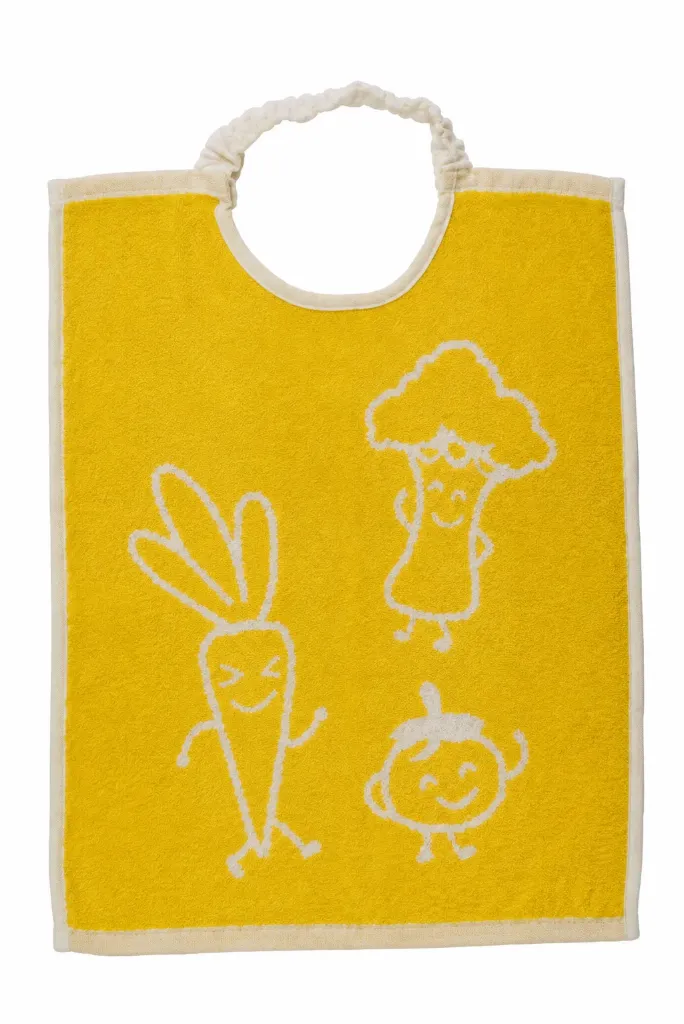Bavoir à collerette Légumos