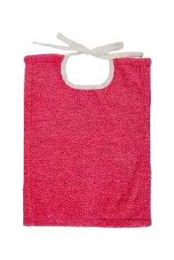 Bavoir à lacette microfibre