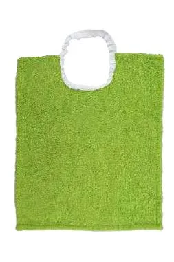 Bavoir à collerette éponge
