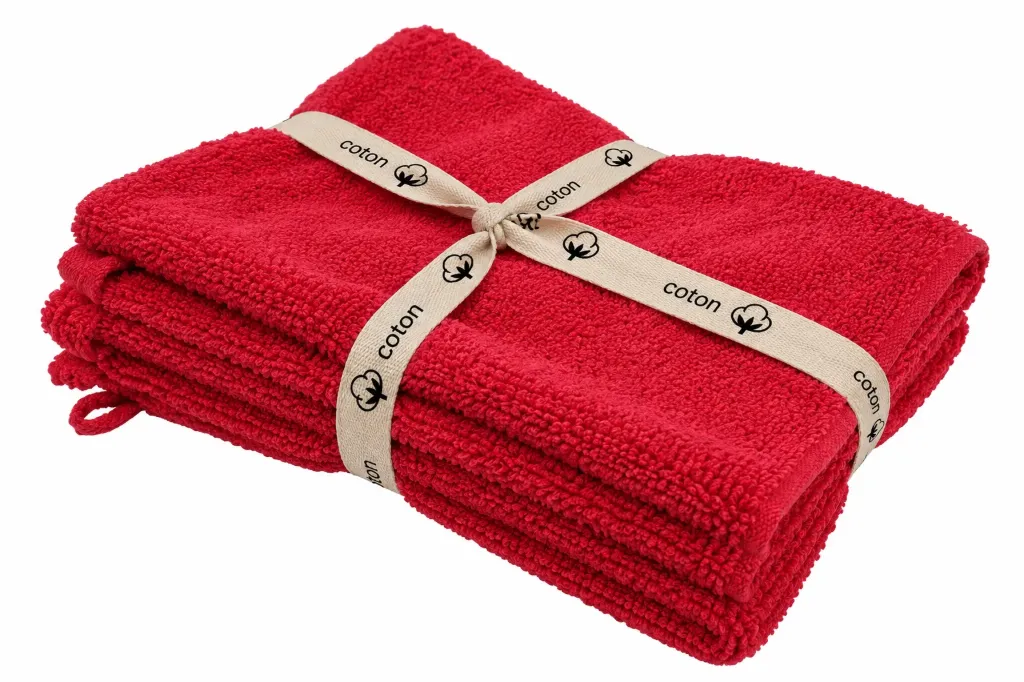 Gant de toilette microfibre (lot de 5)