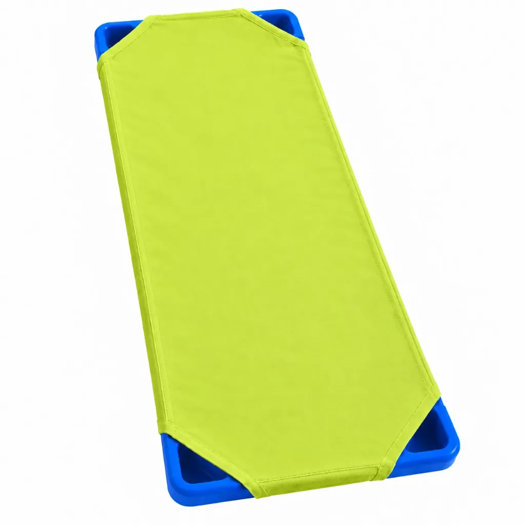 Drap plat coton couchette (Vert Lime)