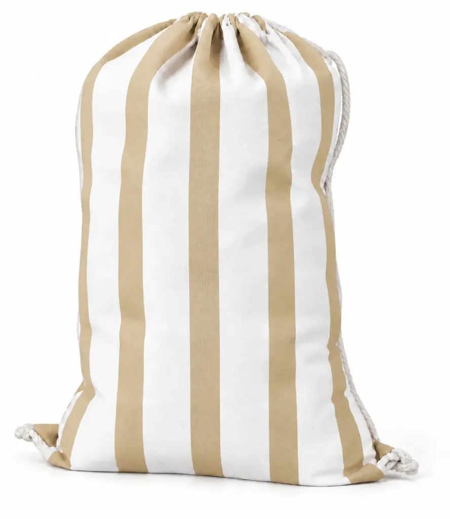 Sac à linge fond plat 100% polyester 170 gr/m² avec poignée de fond