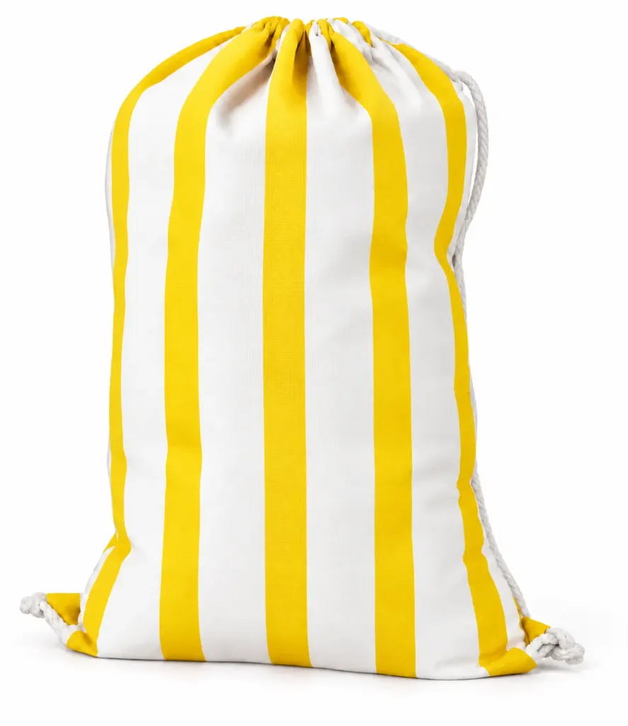 Sac à linge fond plat 100% polyester 170 gr/m² avec poignée de fond
