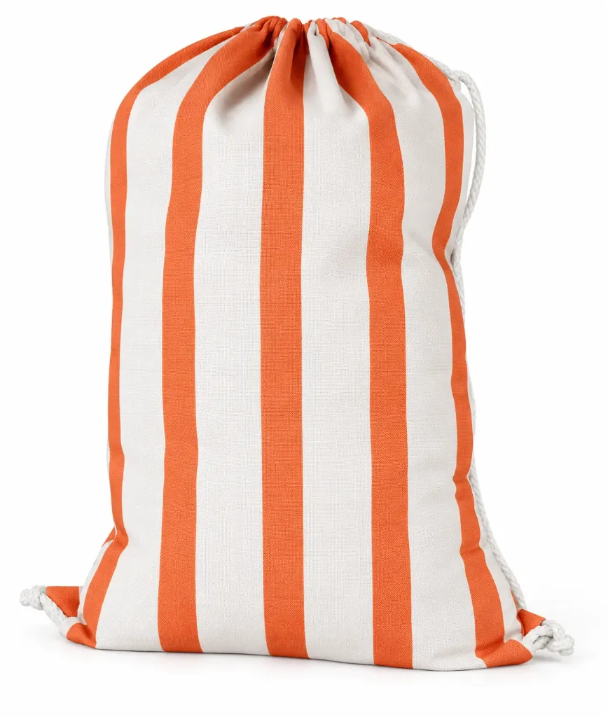 Sac à linge fond plat 100% polyester 170 gr/m² avec poignée de fond