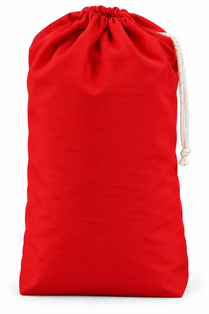 Sac à linge fond plat 100% polyester 170 gr/m² avec poignée de fond